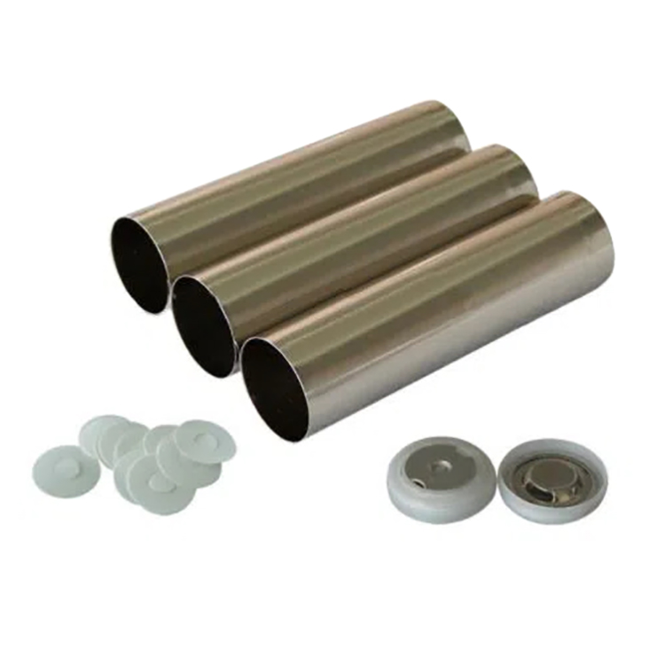 18650 Cylinder Cell Cases with Anti-Explosive Cap and Insulation O-Ring