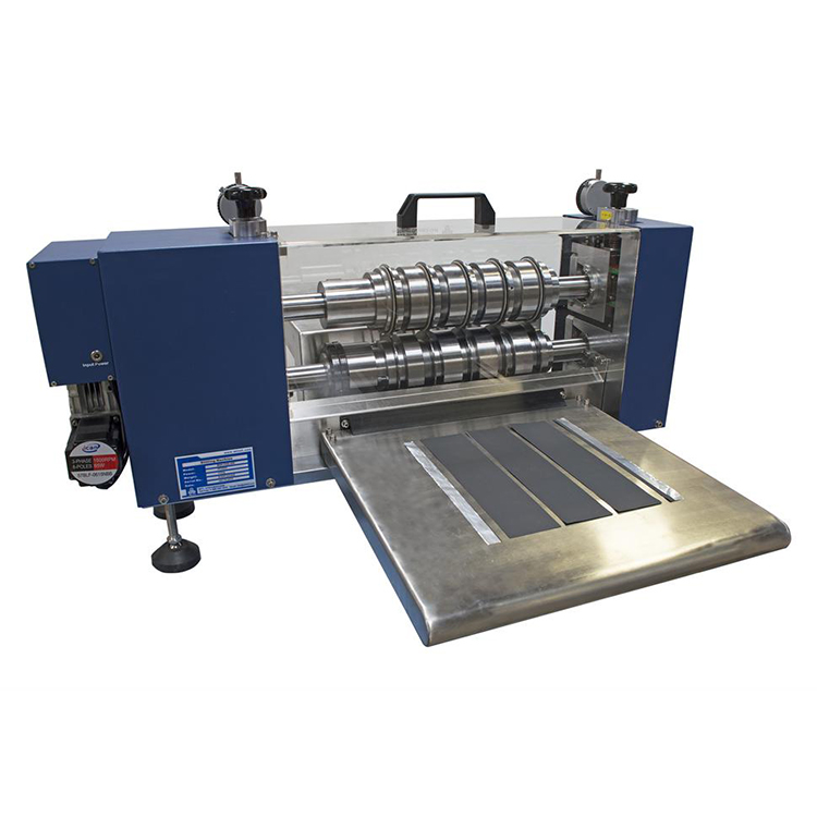 18650 32650 21700 Cell Semi-Automatic Slitting Machine for Electrodes of Cylinder Battery