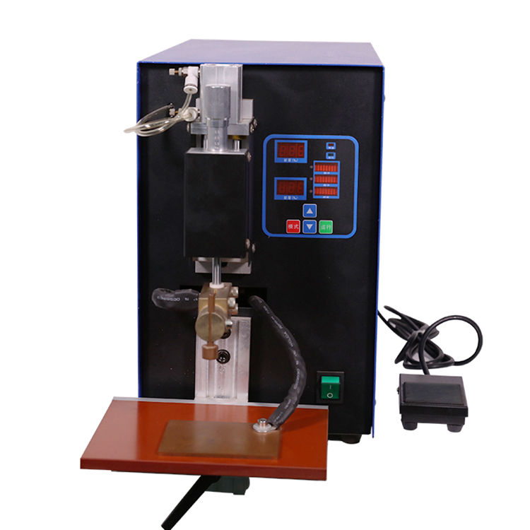 18650 Cylinder Cell DC Double Needle Spot Welding Machine For Li-Ion Battery Research