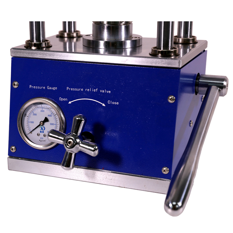 Manual Hydraulic Crimping Machine For All Types Of CR20XX Coin Cell