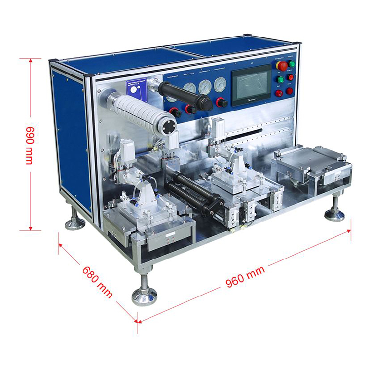 Auto Battery Electrodes Stacker Stacking Machine For Pouch Cell Making