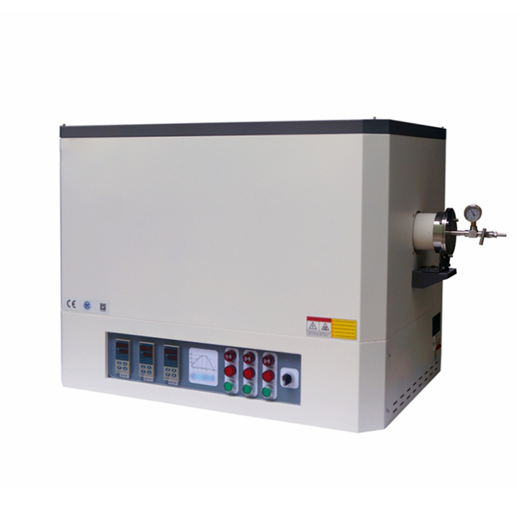 Electric Quartz 1400C Horizontal Vacuum Tube Furnace For Laboratory Material Drying