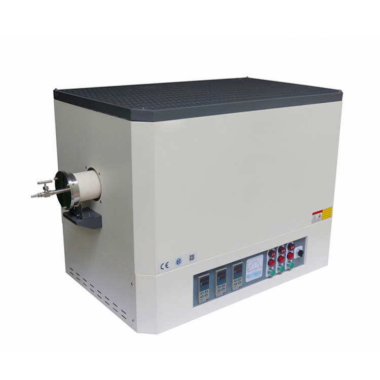 Electric Quartz 1400C Horizontal Vacuum Tube Furnace For Laboratory Material Drying