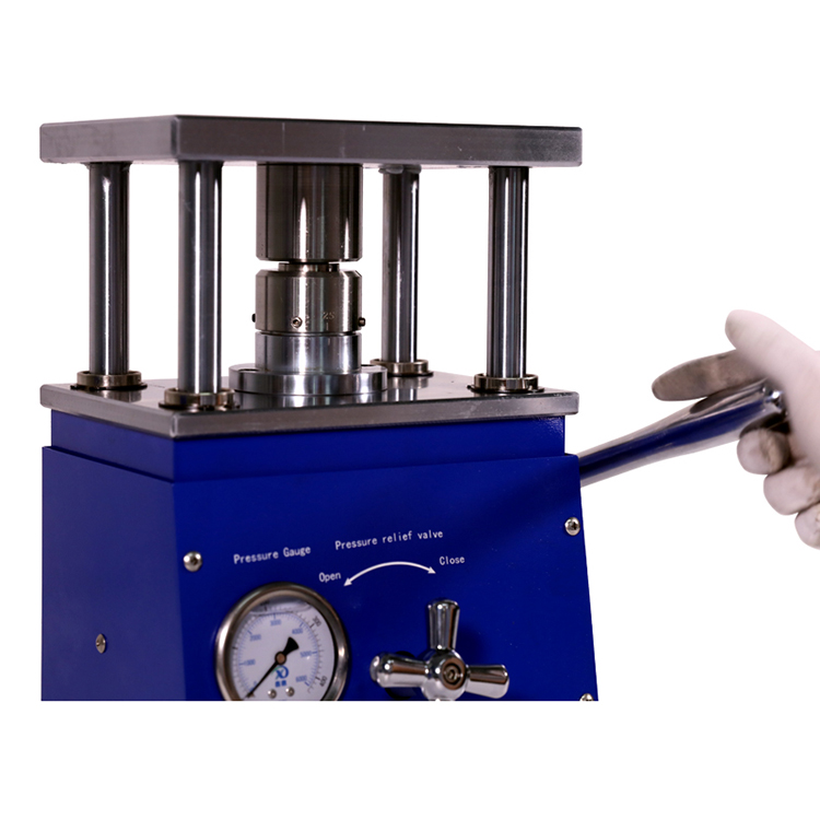 Manual Hydraulic Crimping Machine For All Types Of CR20XX Coin Cell