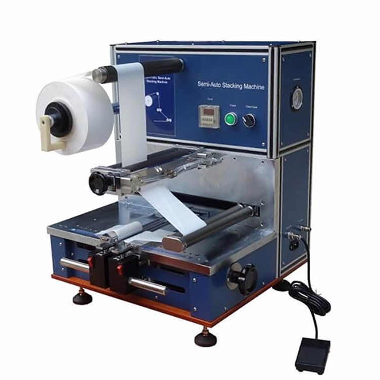 Semi-Automatic Battery Electrode Stacking Machine for Pouch Cell Stacker