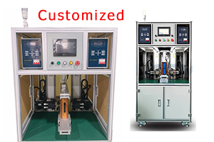 Customized the double-sided spot welding machine for customer
