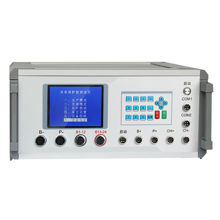 Lithium Battery Pack BMS Testing Machine 1-24 Series Battery Protection Board Tester