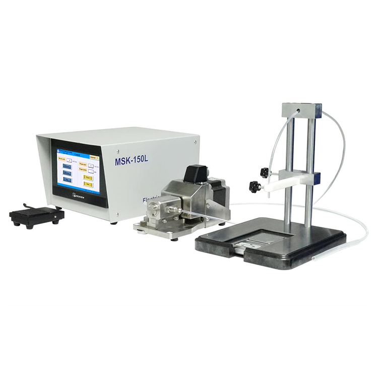 Desktop Precision Battery Electrolyte Filling Machine with Speed Control Console and Injection Pump