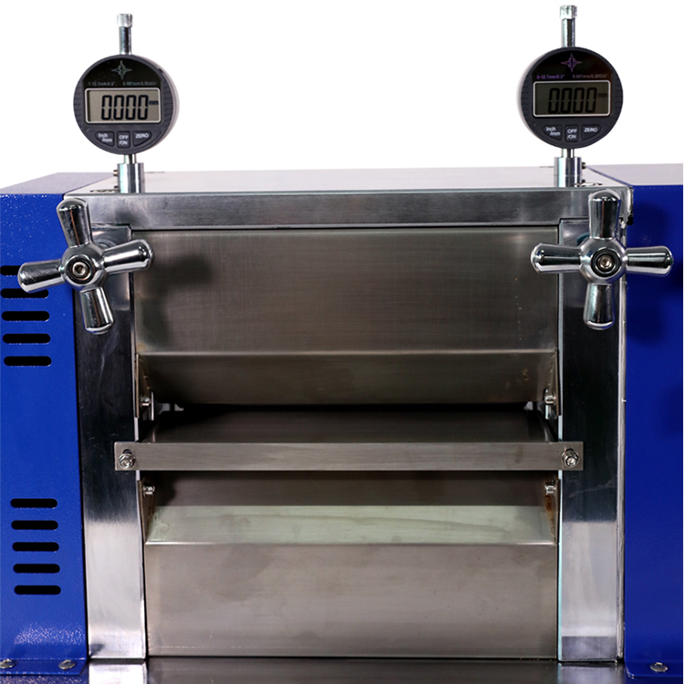 Laboratory Electric Li-Ion Battery Electrode Roller Press Machine With Heating Function