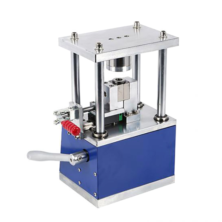 Compact Cylindrical Battery Crimper Hydraulic Sealing Machine for 18650 26650 21700 32650 Cases