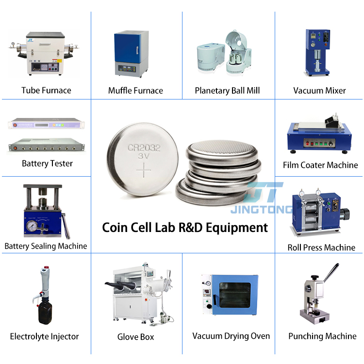 Laboratory Coin Cell Assembly Equipment Battery Pilot Line